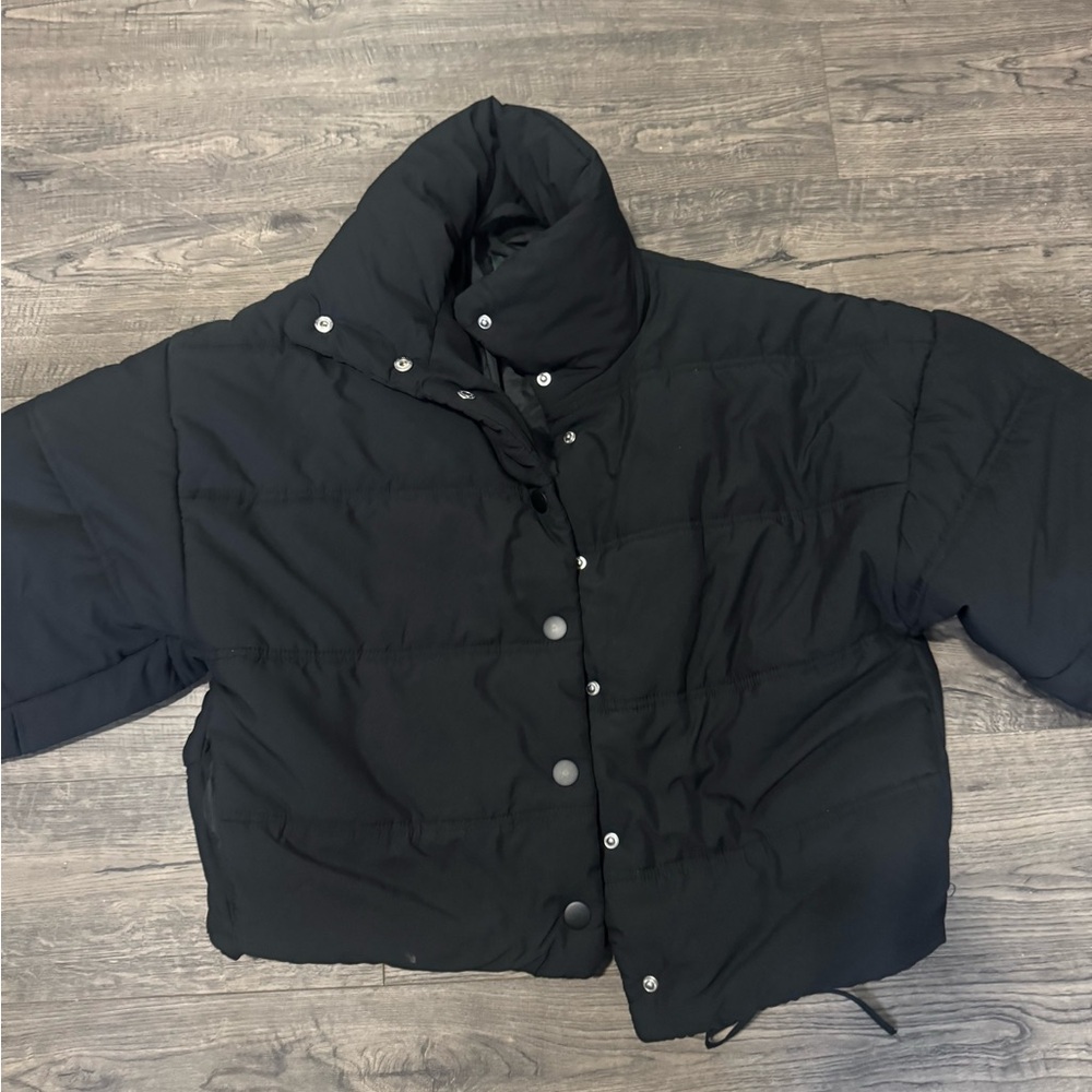 Wild Fable Black Puffer Jacket